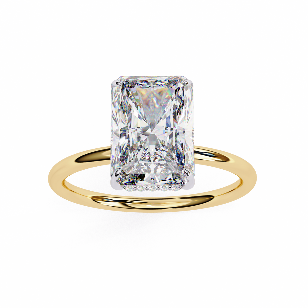 Aster Solitaire Ring