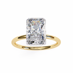 Aster Solitaire Ring