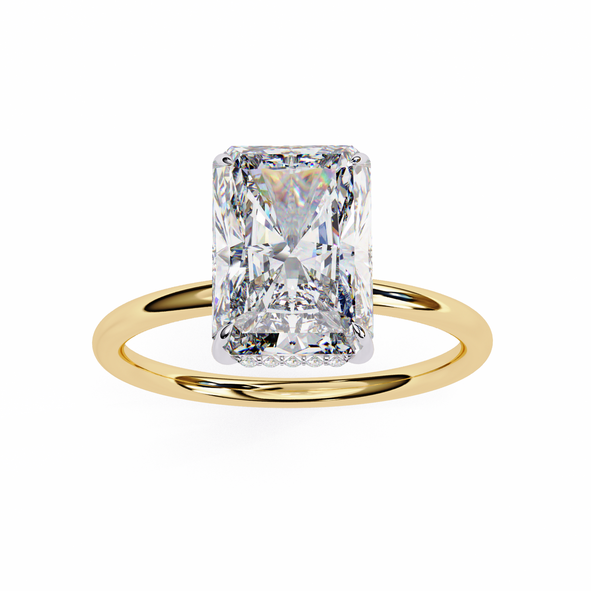 Aster Solitaire Ring