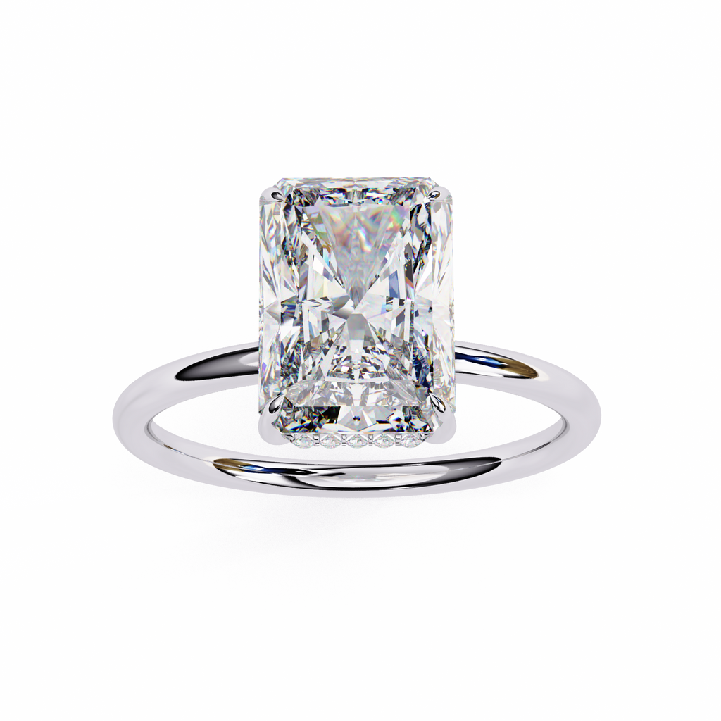 Aster Solitaire Ring