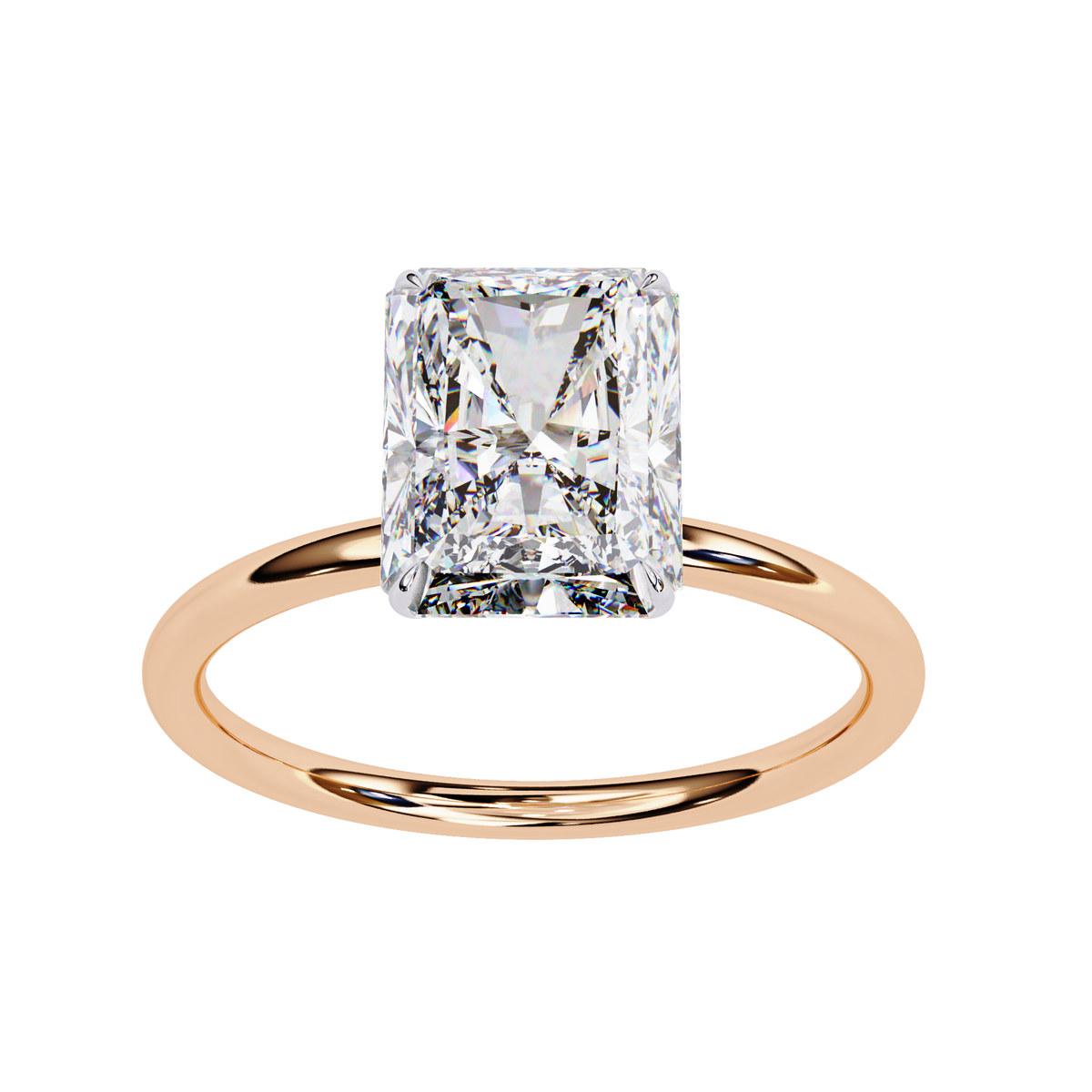 Poppy Solitaire Ring