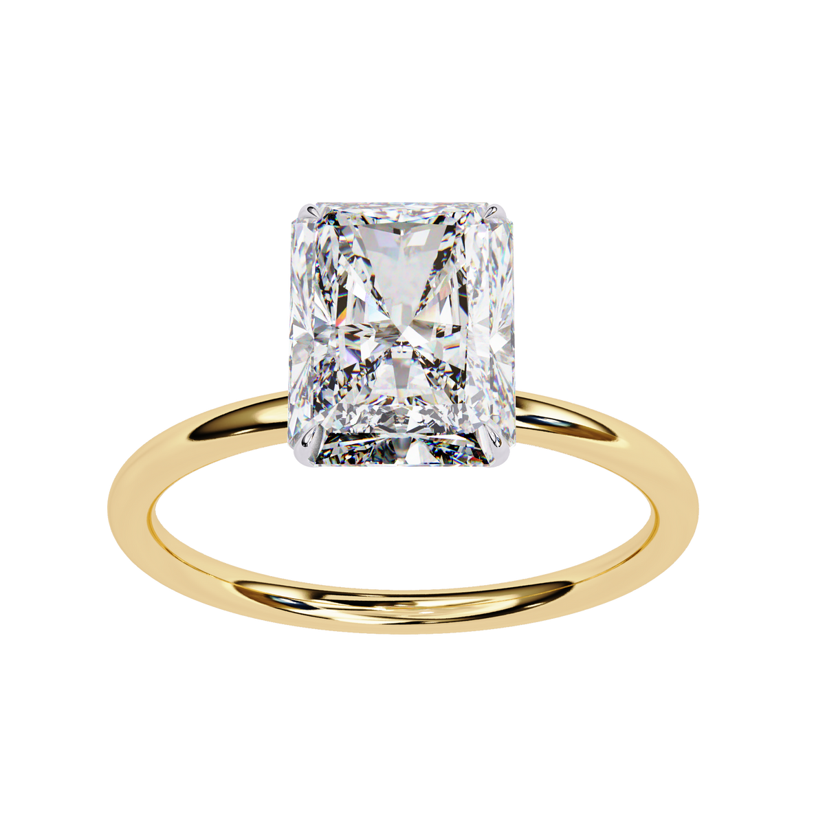 Poppy Solitaire Ring