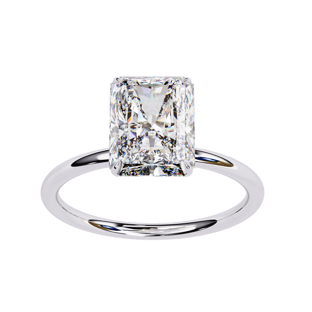 Poppy Solitaire Ring