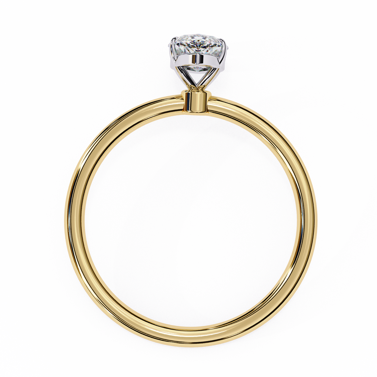 Lily Solitaire Ring