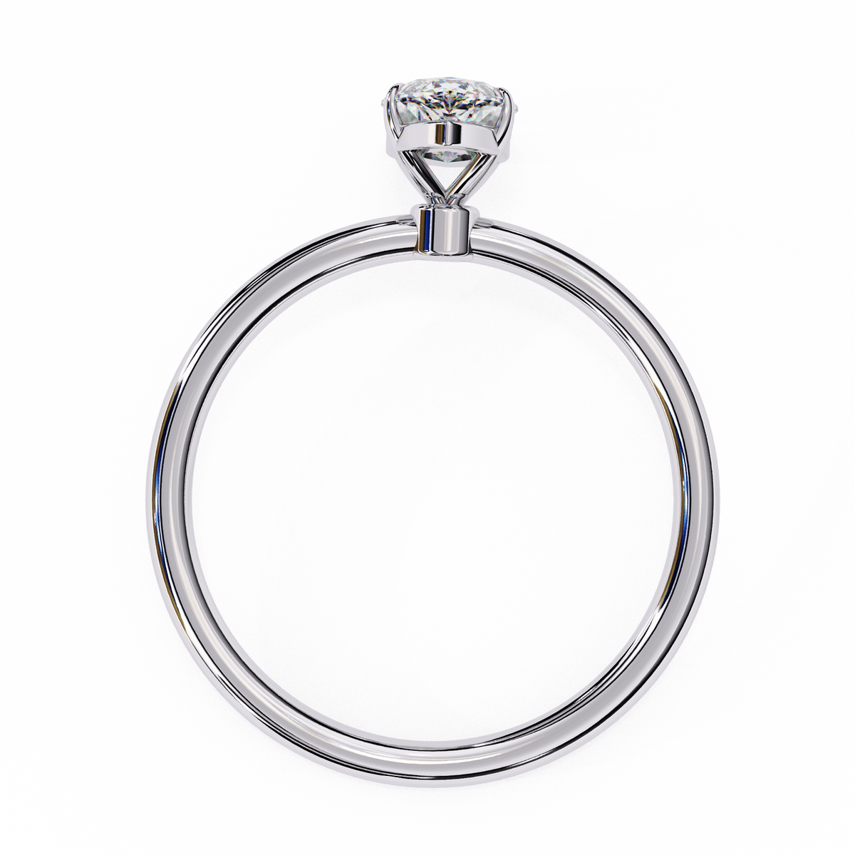 Lily Solitaire Ring