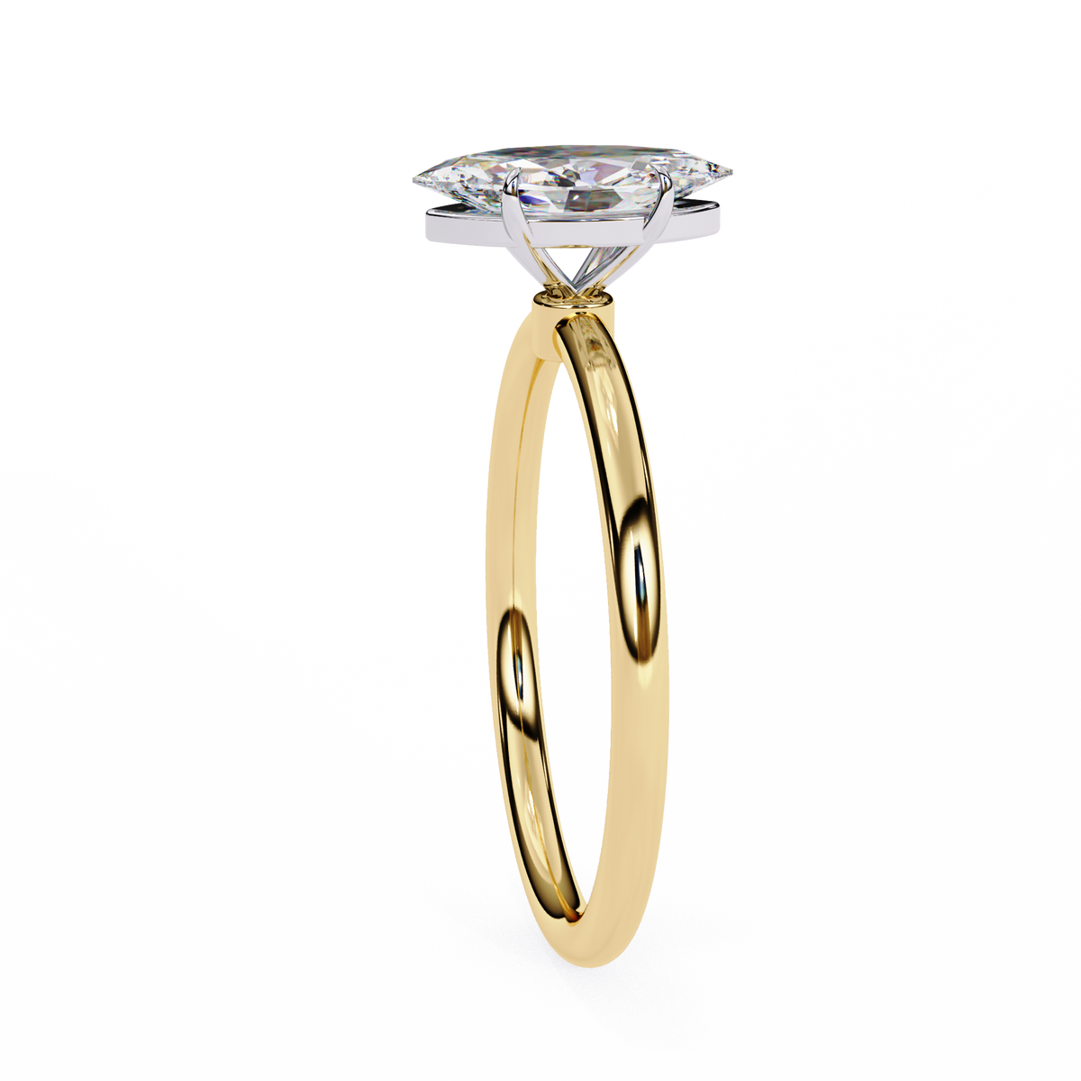 Lily Solitaire Ring