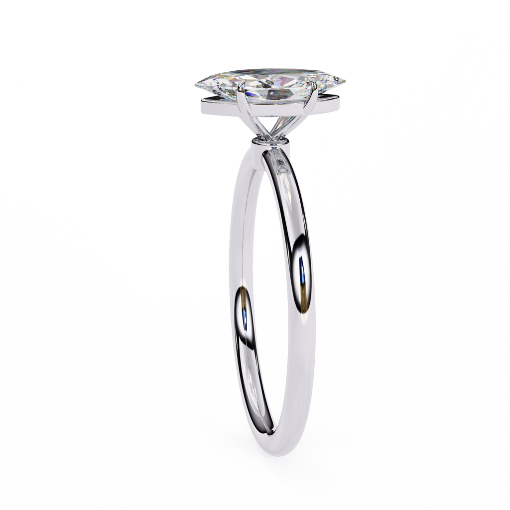 Lily Solitaire Ring
