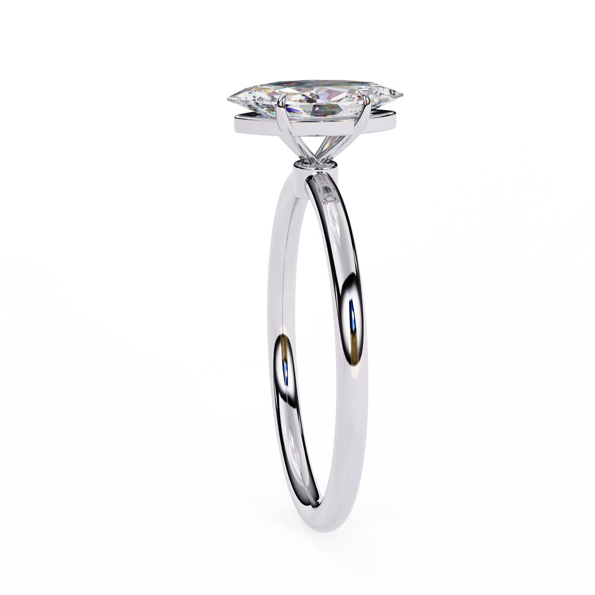 Lily Solitaire Ring