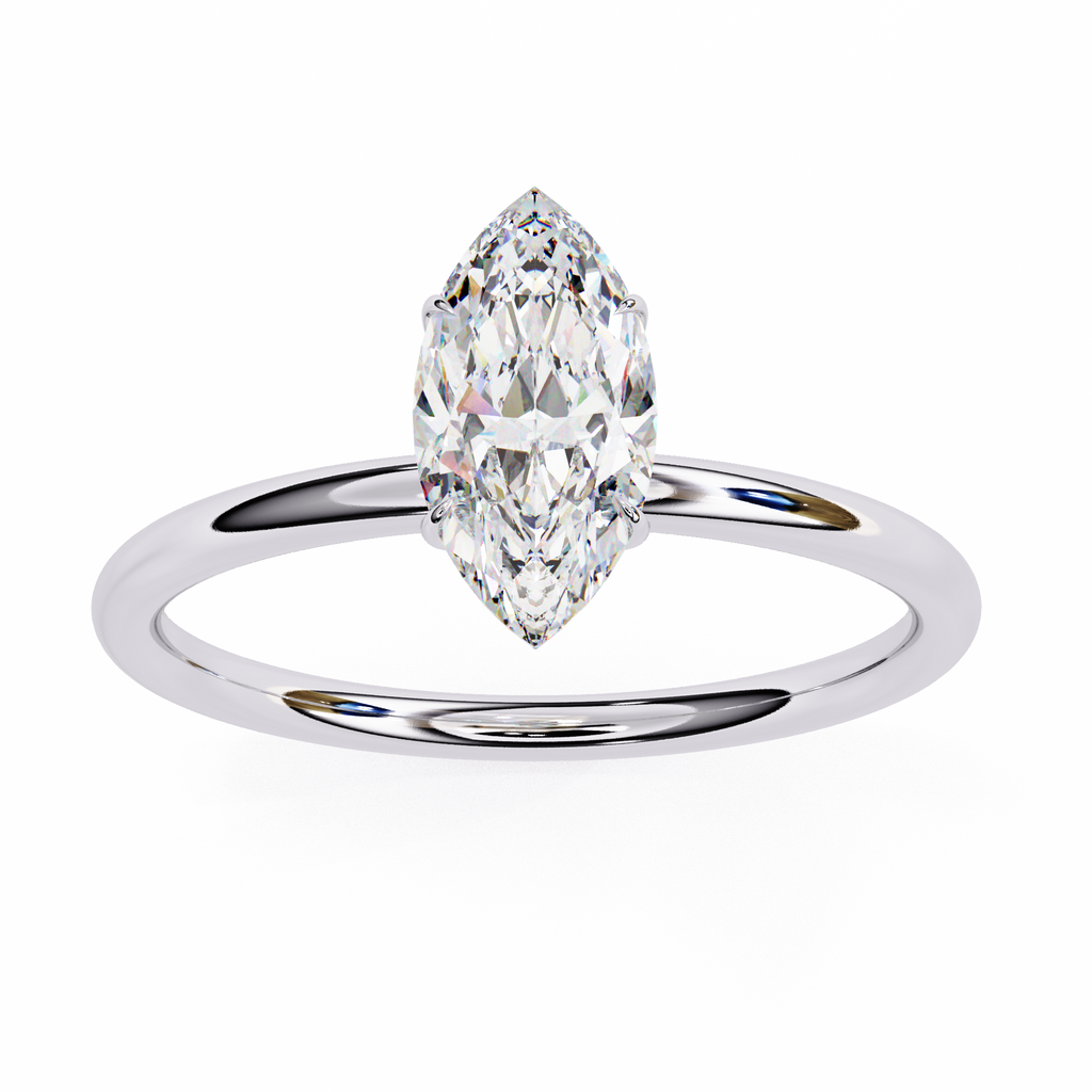 Lily Solitaire Ring