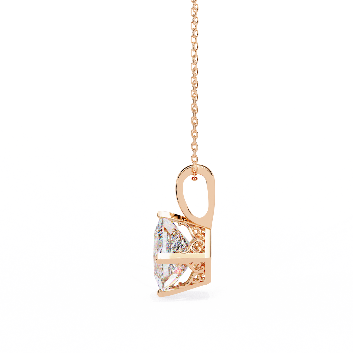 Kayla Solitaire Pendant