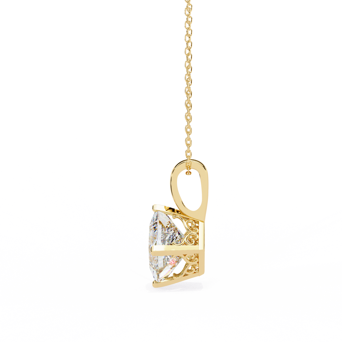 Kayla Solitaire Pendant