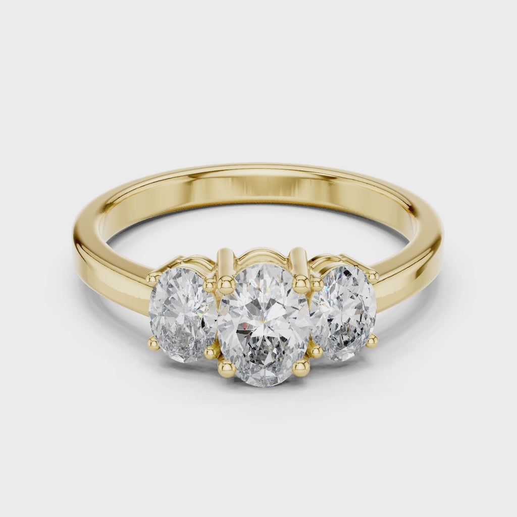 Lola Three Stone Ring