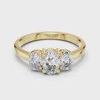 Lola Three Stone Ring