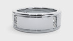 George Diamond Mens Ring