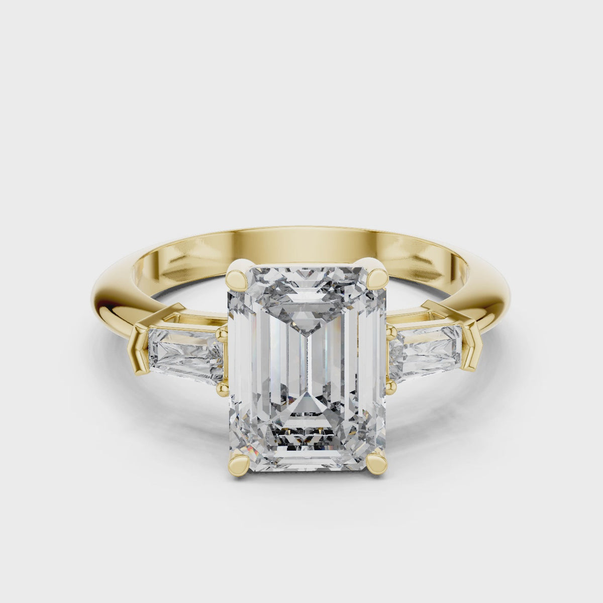 Dakota Three Stone Ring