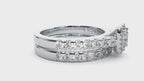 Evianna Solitaire Halo Ring