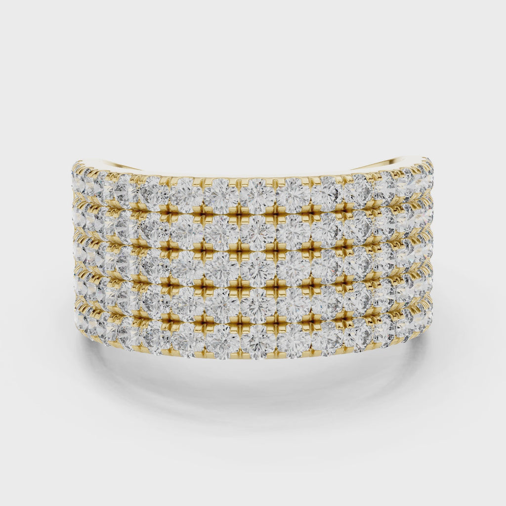 Violet Diamond Ring