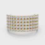 Violet Diamond Ring