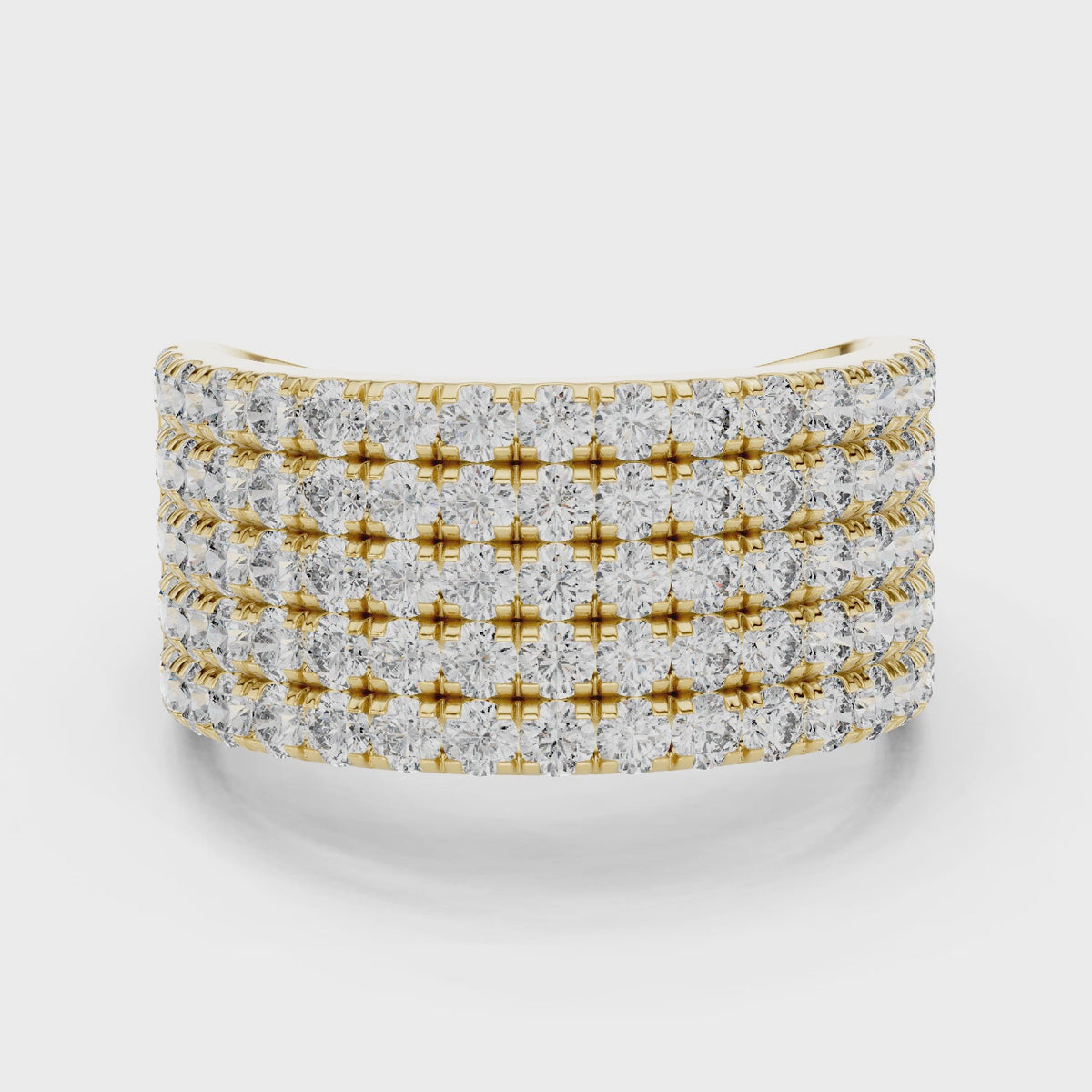 Violet Diamond Ring
