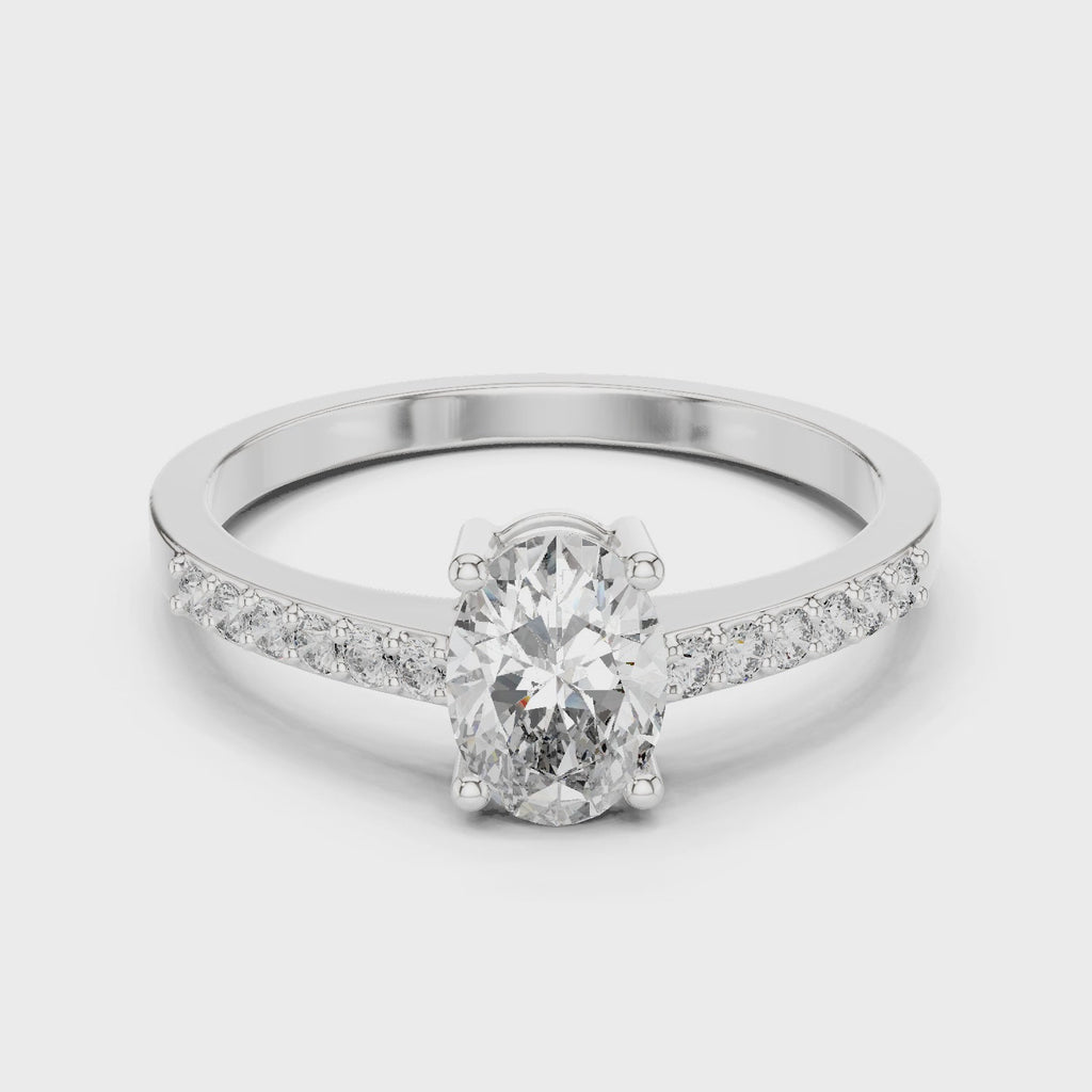Hannah Solitaire Ring
