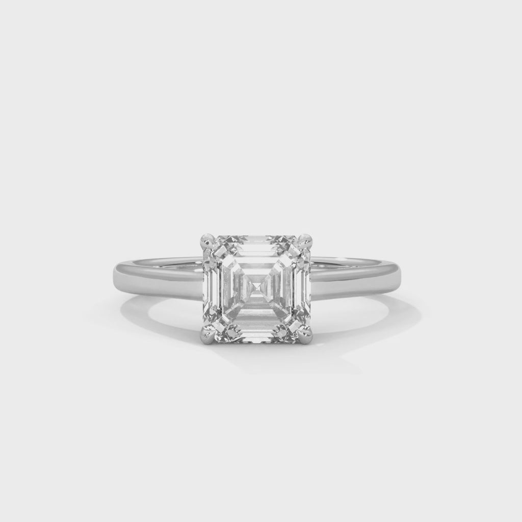 Amelia Solitaire Ring