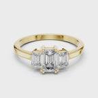 Adriana Three Stone Ring