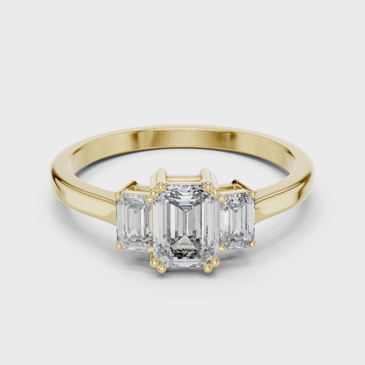 Adriana Three Stone Ring