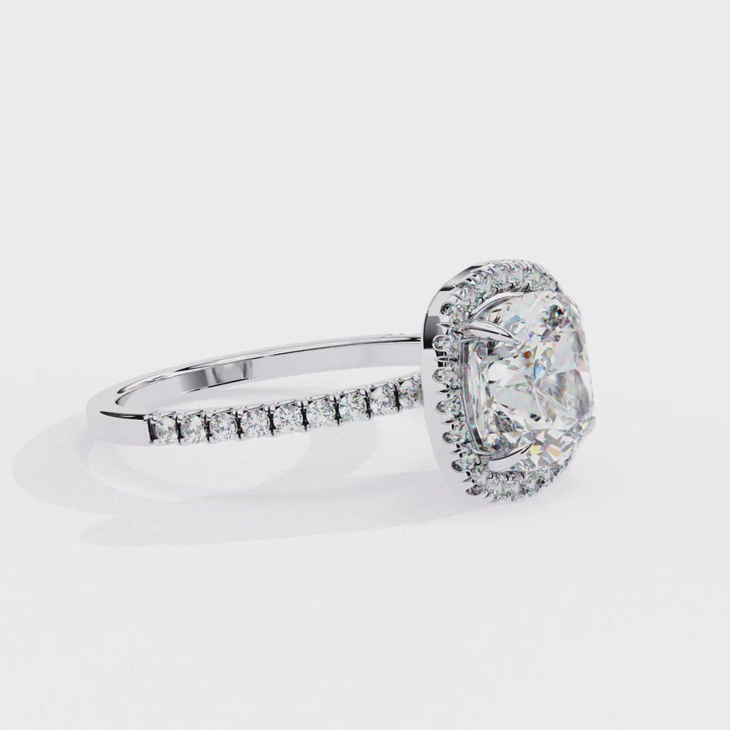 Katniss Solitaire Ring