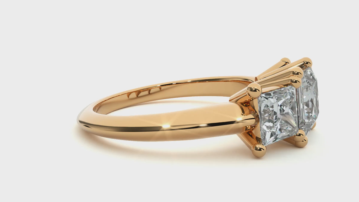 Morganna Three Stone Ring