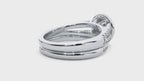 Caroline Solitaire Halo Ring