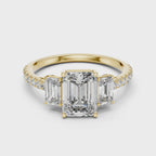 Tessa Three Stone Ring