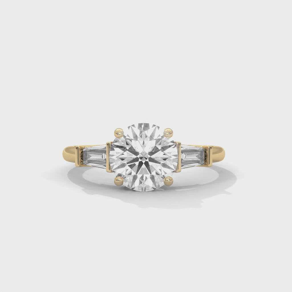 Natalia Three Stone Ring